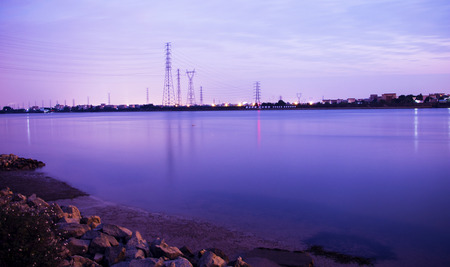 surface of lakeの写真素材