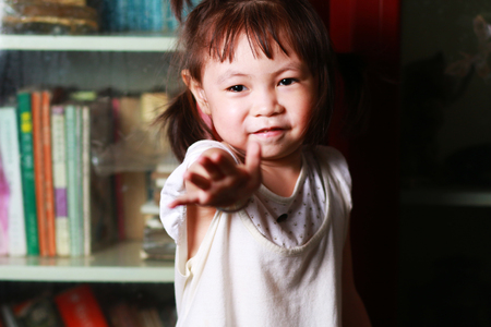 Cute little girlの写真素材