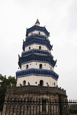 Huilong Tower, Yongzhou, Hunan, Chinaの写真素材
