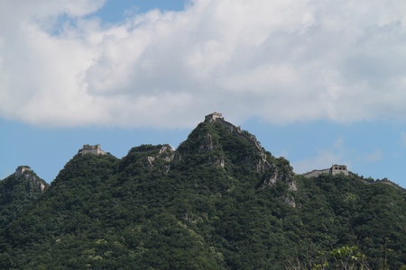 The great wall, Chinaの写真素材