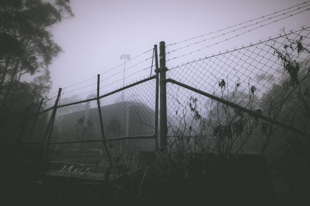 abandoned siteの写真素材