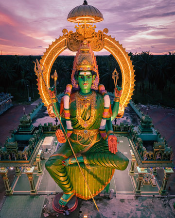 New kuil at Taiping Perakの写真素材