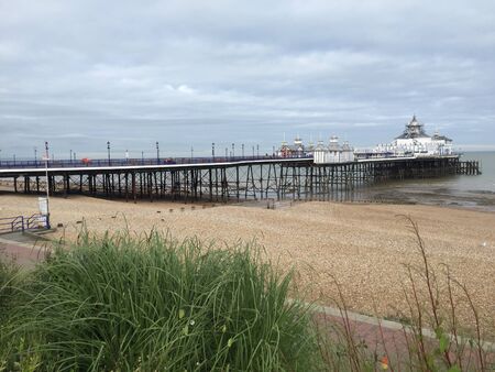 Eastbourne Pier by dayのeditorial素材