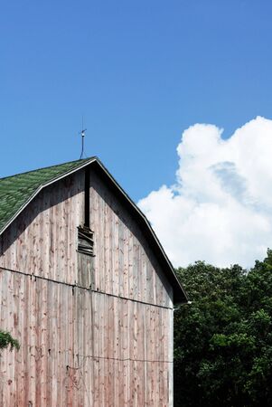 Old Barn End Viewの写真素材