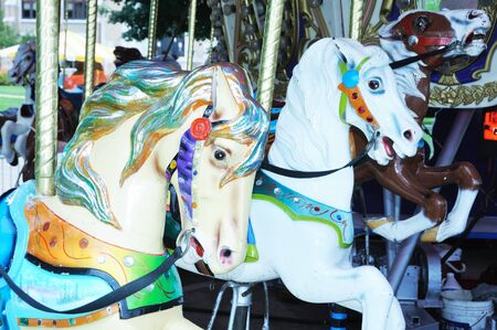 Carousel Horsesのeditorial素材