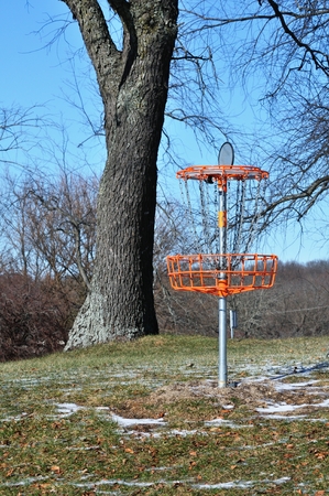 flying disc Golfの写真素材