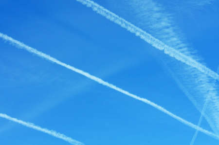 Vapor Trail Stripesの写真素材