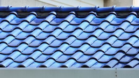 Blue Roofの写真素材