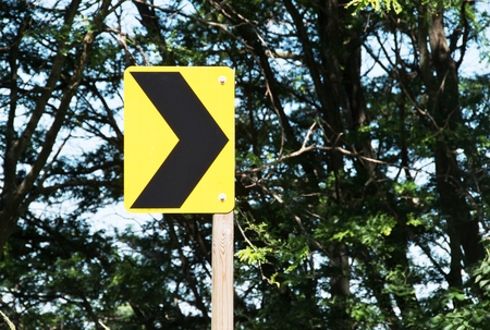 Right Arrow Signの写真素材