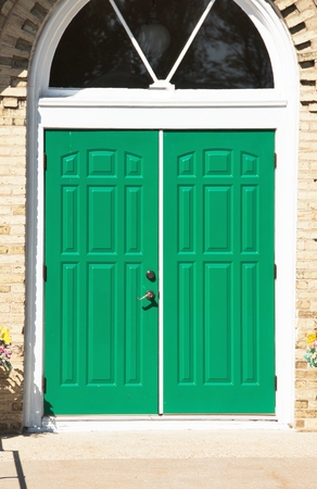 Green Doorsの写真素材