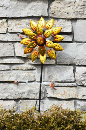 Metal Flower Decorationの写真素材