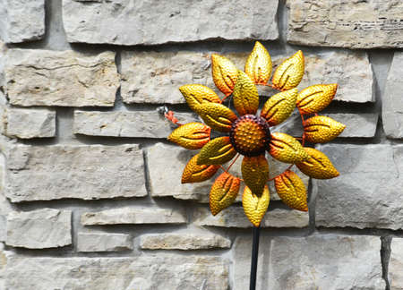 Metal Flower Decorationの写真素材