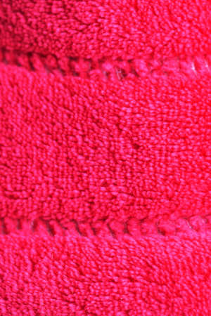 Close-up of Red Textileの写真素材