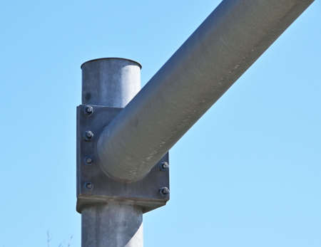 Perpendicular Pipes and Bracket