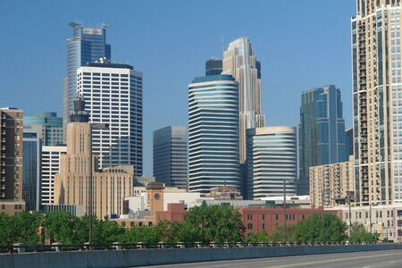     Urban Towers in Minneapolis                           の写真素材
