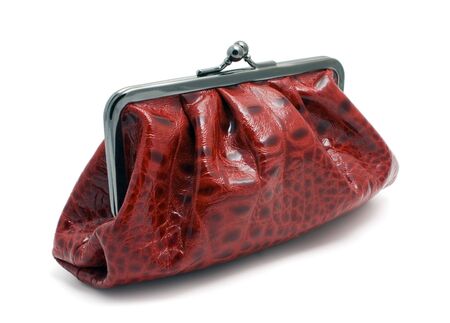 red clutch bagの写真素材