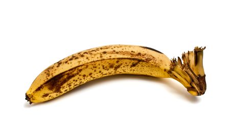 banana isolatedの写真素材