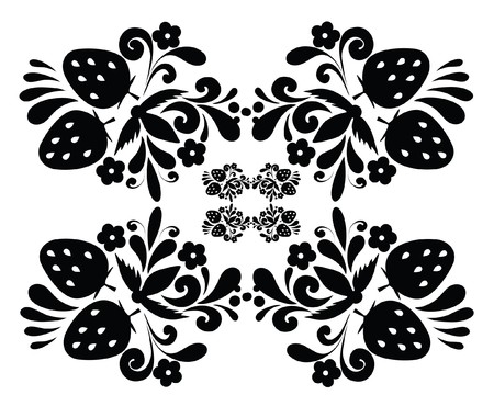 flowers tattooのイラスト素材