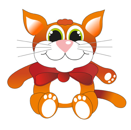 cat toyのイラスト素材