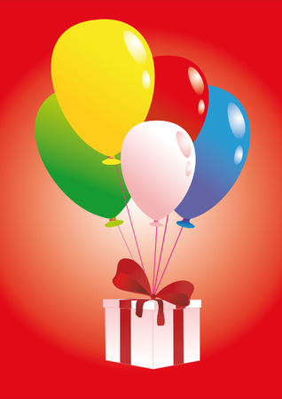 color carnival baloonのイラスト素材