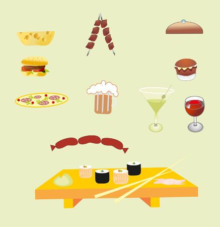 foodのイラスト素材