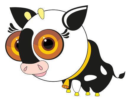 nursery illustration - fun oxenのイラスト素材