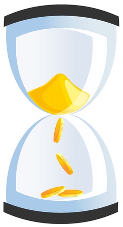 money clockのイラスト素材