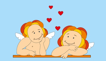 Love angel.のイラスト素材