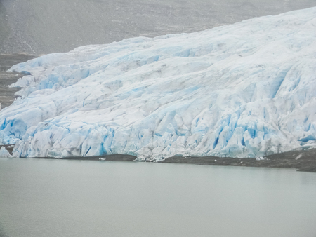 The Svartisen Glacier, Norwayの写真素材