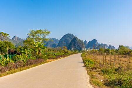 Guangxi Countryside in Chinaの写真素材