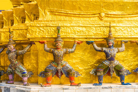 BANGKOK, THAILAND, 15 JANUARY 2020: Grand Palace of Bangkokのeditorial素材