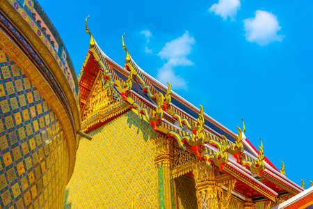The amazing Temple Wat Ratchabophit Sathitmahasimaram, Bangkok. Thailandのeditorial素材
