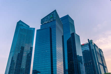 SINGAPORE, 3 OCTOBER 2019: Singapore Modern business district