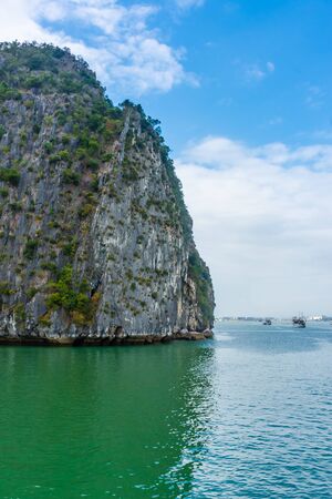Beautiful landscape of Ha Long Bay, Vietnamの写真素材