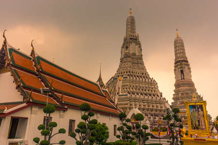 BanGKOK, THAILAND, 8 JANUARY 2020: Wat arun Templeのeditorial素材