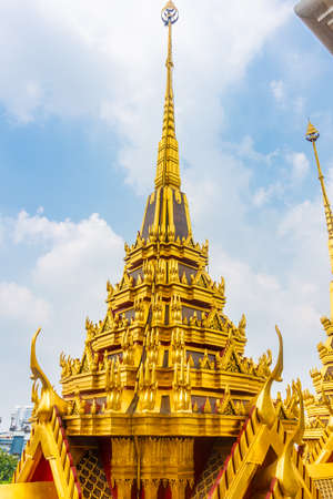 Loha Prasat Temple, also called the "Metal Castle", Bangkok, Thailandのeditorial素材