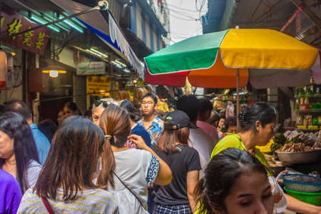 BANGKOK, THAILAND, 14 JANUARY 2020: Chinatown district of Bangkokのeditorial素材