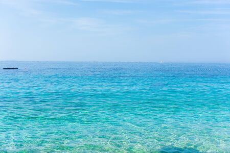 Horizon line on the Adriatic Sea, Croatia