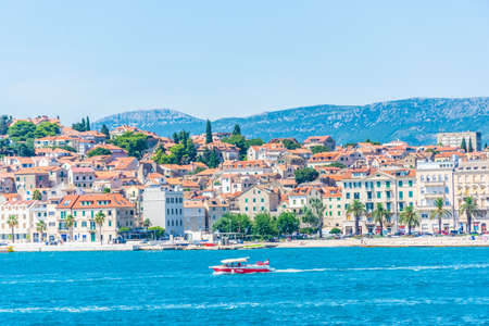 Landscape of Split, Croatiaのeditorial素材