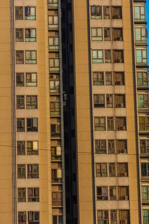 GUANGZHOU, CHINA, 18 NOVEMBER 2019: Block of flats in Guangzhouの写真素材