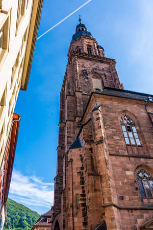 Church of Heidelberg, Germanyの写真素材