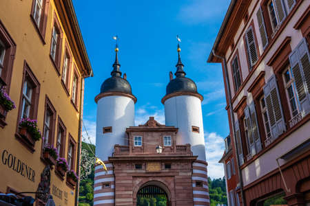 HEIDELBERG, GERMANY, 20 JULY 2020: Building in the city centerのeditorial素材