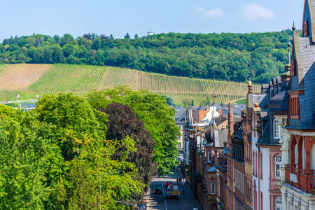 TRIER, GERMANY, 20 JULY 2020: View over the countrysideのeditorial素材