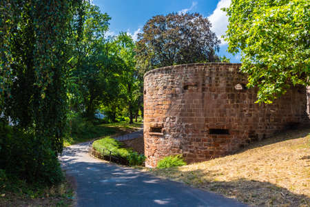 TRIER, GERMANY, 20 JULY 2020: Roman ruins in Trierのeditorial素材