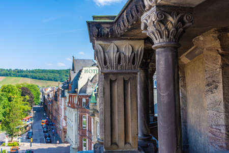 TRIER, GERMANY, 20 JULY 2020: View of Trier from Porta Nigra