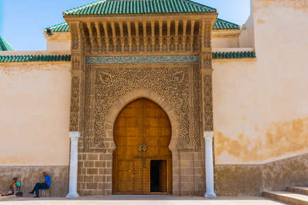 Gate in Meknes, Moroccoのeditorial素材