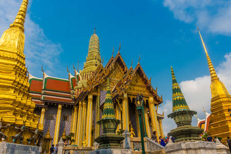 BANGKOK, THAILAND, 15 JANUARY 2020: Grand Palace of Bangkokのeditorial素材