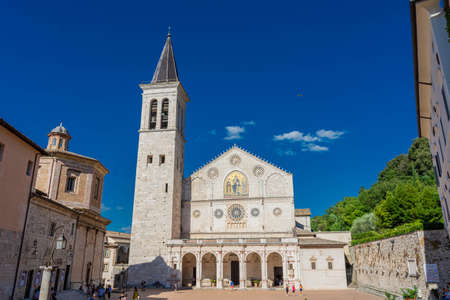 SPOLETO, ITALY: View of Spoleto Cathedral
