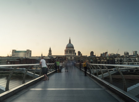 London city centre, capital city of the United Kingdomの写真素材
