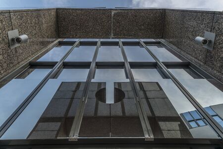Architecture Picture of a business building in Regensburgの写真素材